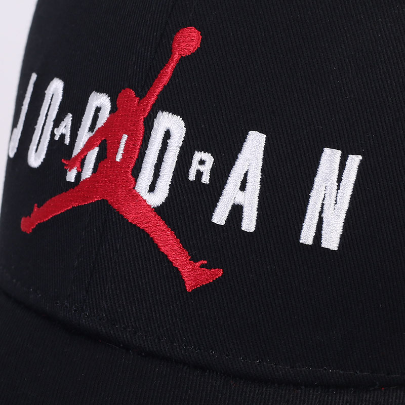  черная кепка Jordan Legacy91 Jumpman Air CK1248-010 - цена, описание, фото 2